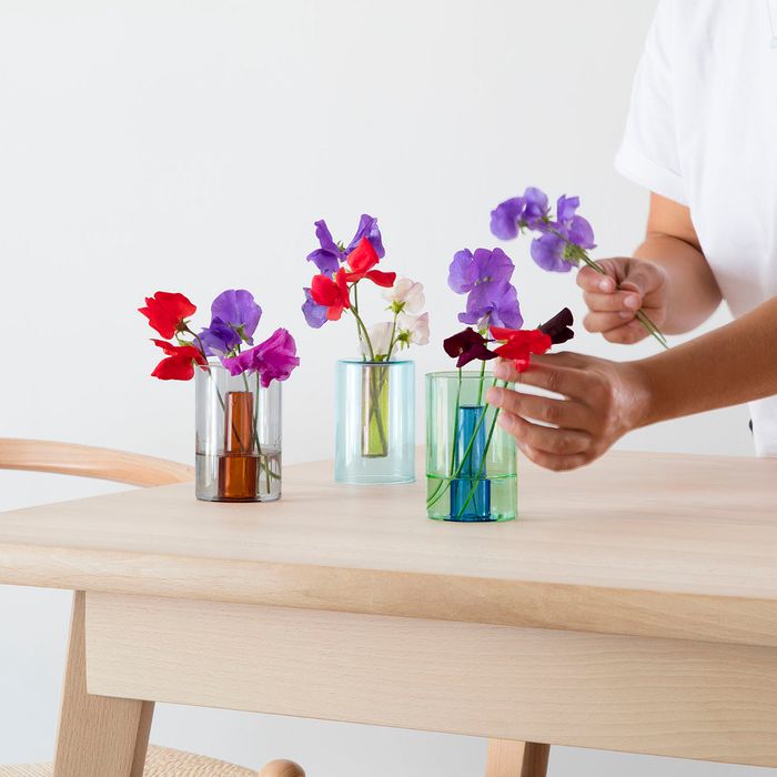 Reversible Glass Vase