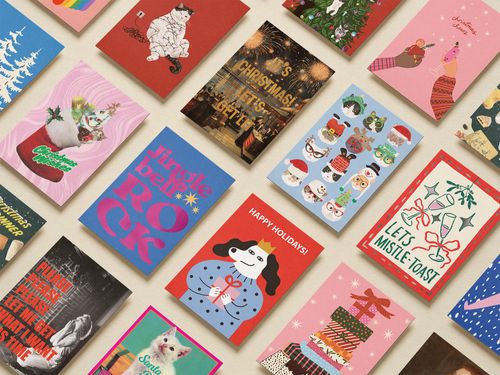 Single Christmas Cards 