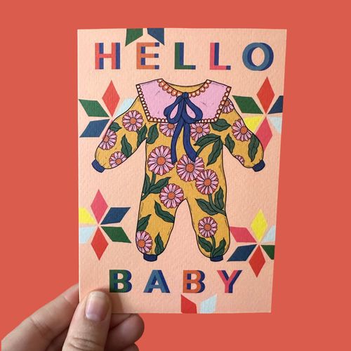 HELLO BABY ROMPER