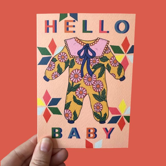 HELLO BABY ROMPER