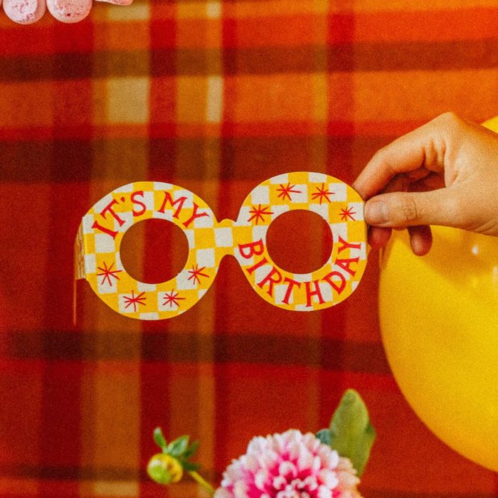 It's My Birthday Glasses Card