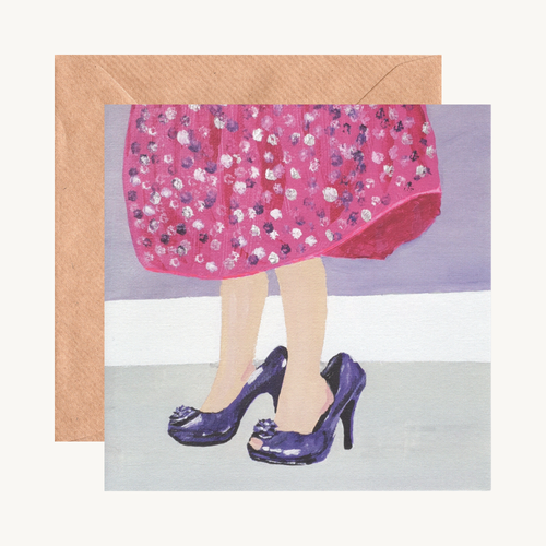 Mummy's Little Girl Greetings Card