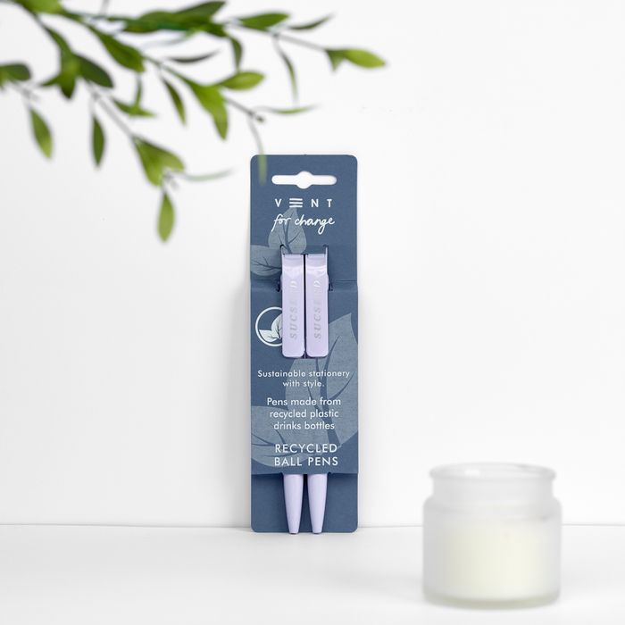 SUCSEED Set of 2 Recycled Pens