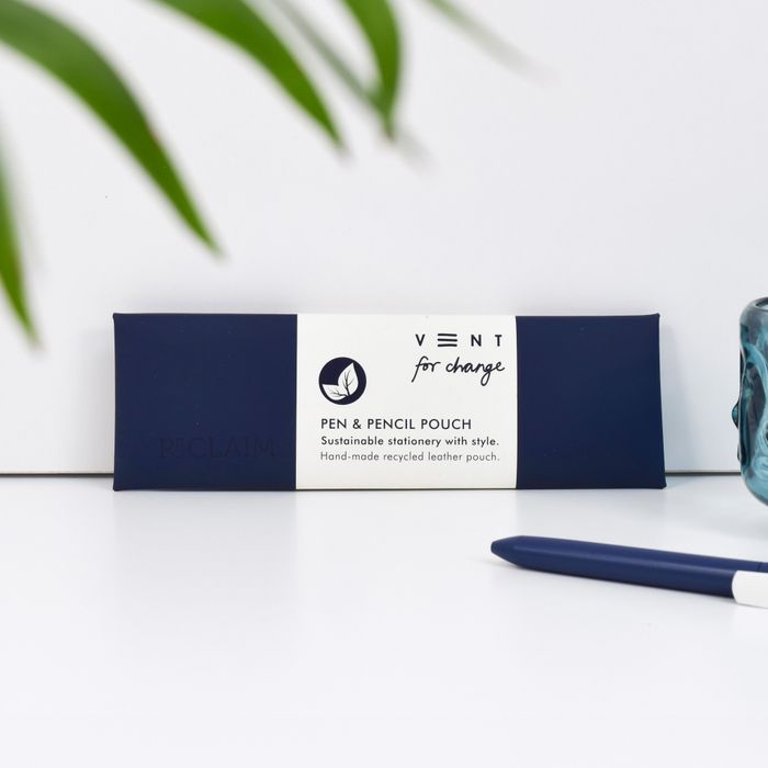 RECLAIM Handmade Recycled Leather Pen/Pencil Pouches