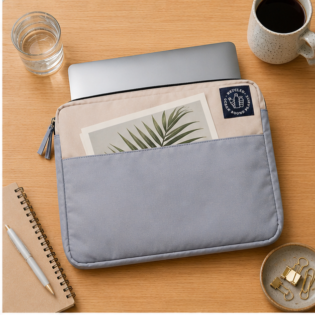 Recycled Ocean Bound Plastic Laptop case