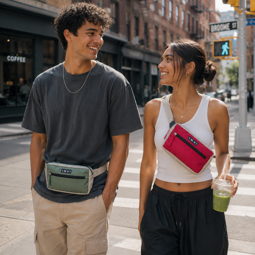 Recycled Ocean Bound Plastic Sling Bag
