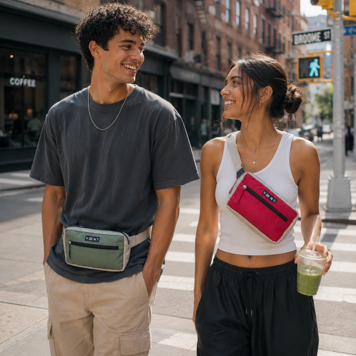 Recycled Ocean Bound Plastic Sling Bag
