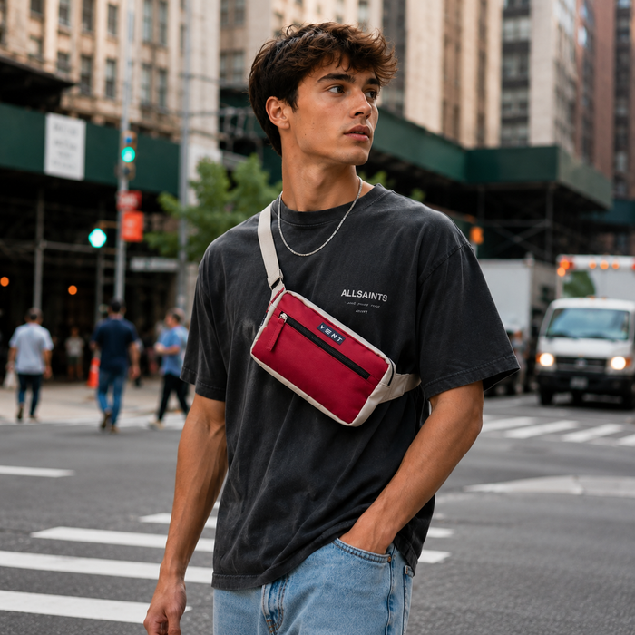 Recycled Ocean Bound Plastic Sling Bag