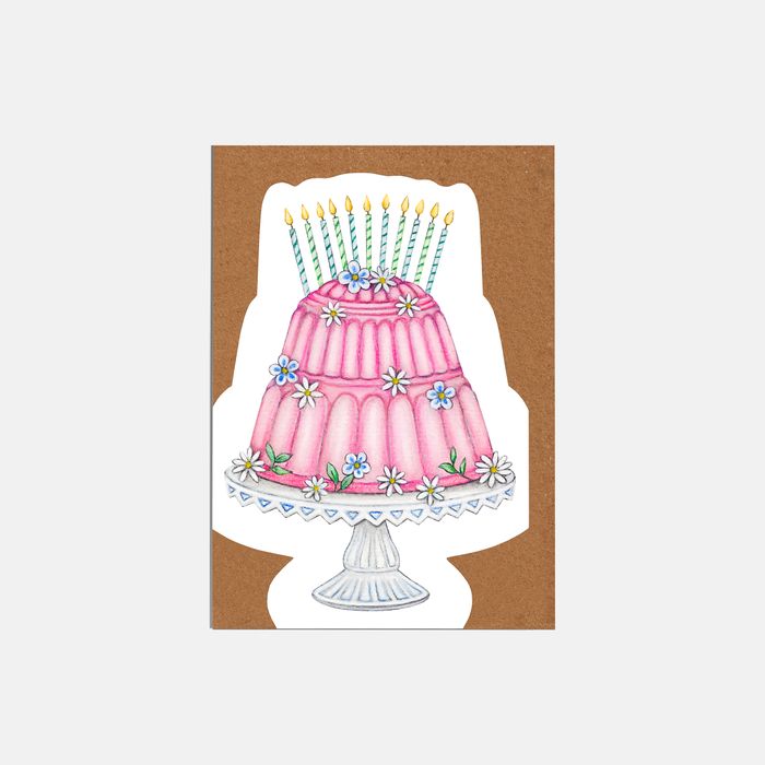 Die Cut Cake Cards