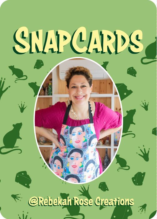 Snap-Rat Game: illustrated Rat Lover Gift