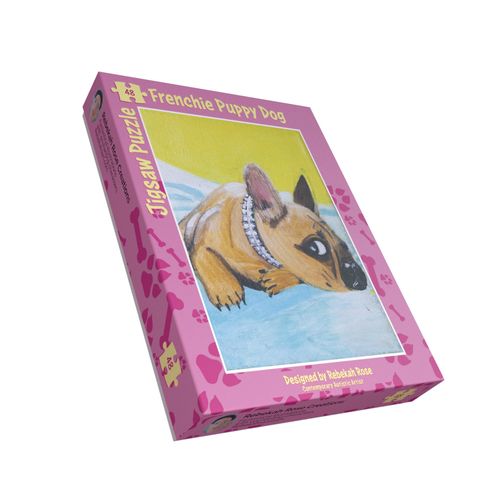 Jigsaw Puzzle: Frenchie Puppy 