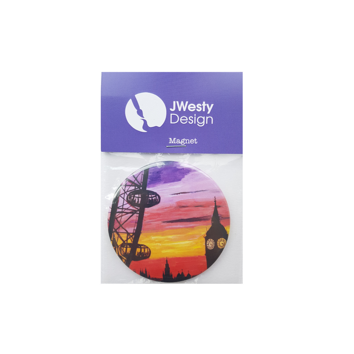 The London Collection: Iconic Cityscape Magnets
