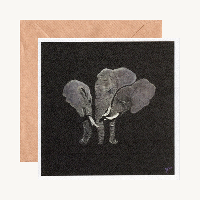Fine Art Elephant and More Greetings Cards Collection 