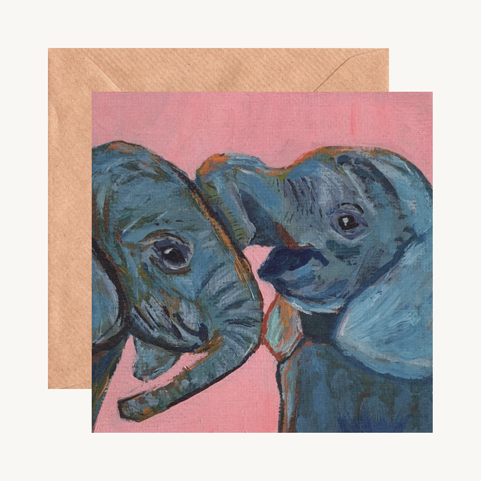 Fine Art Elephant and More Greetings Cards Collection 