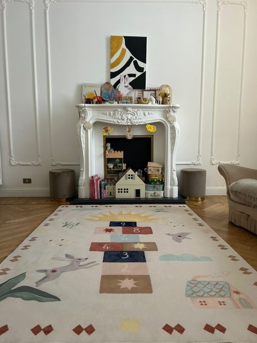 Bunny Hops Sun Pops Kid's Rug