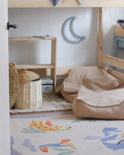 Tails and Trails Safari Kid's Rug