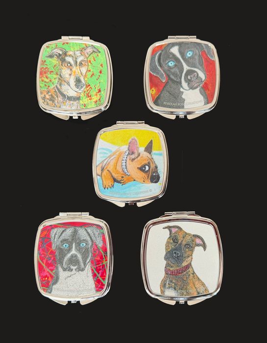 Quirky Compact Mirrors