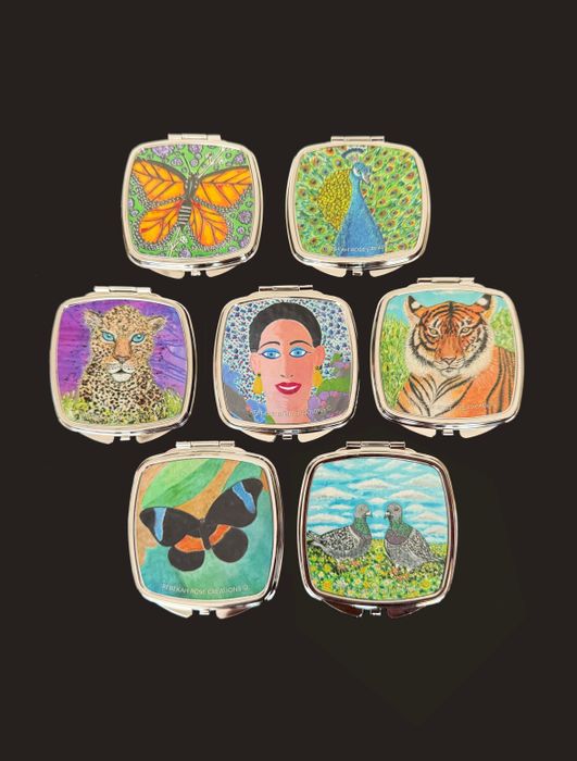 Quirky Compact Mirrors