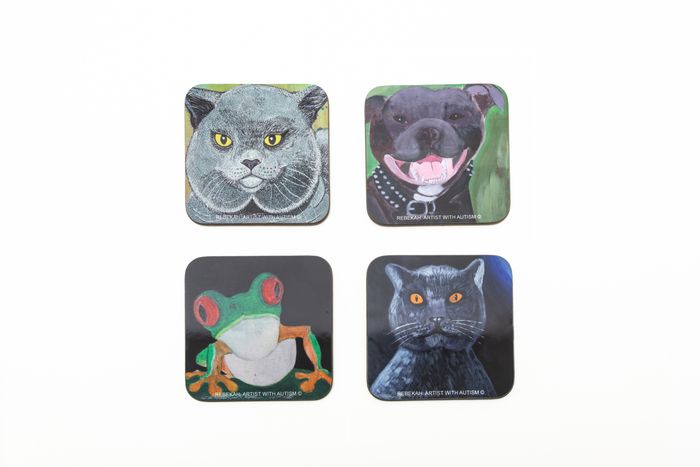 Rebekah Rose Coasters