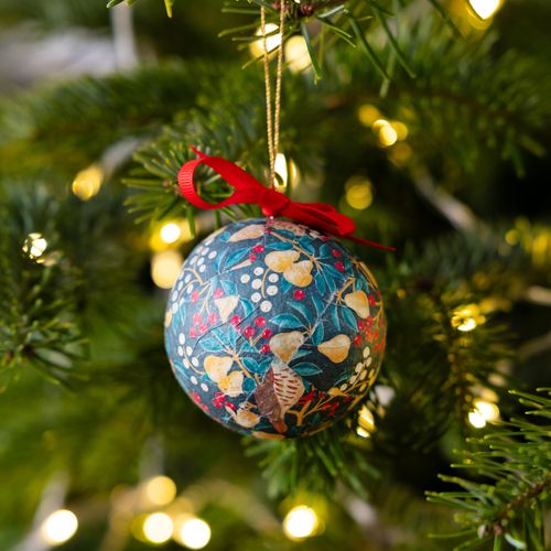 Handmade Patrtidge Christmas Tree Decorations