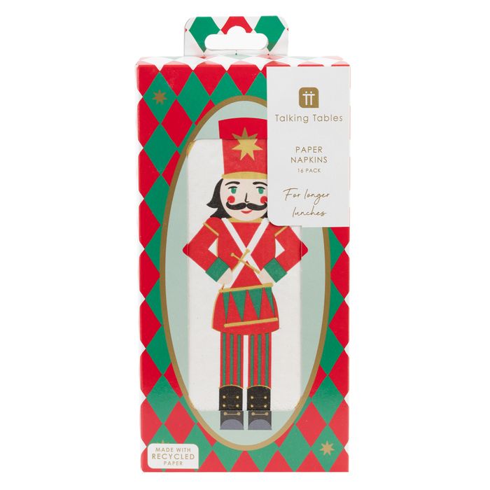 Nutcracker Long Lunch Paper Napkins