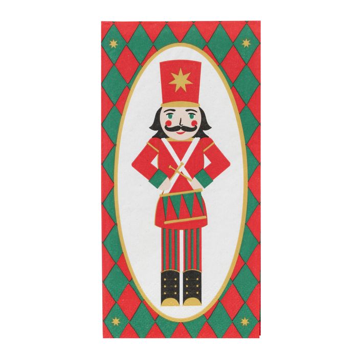 Nutcracker Long Lunch Paper Napkins