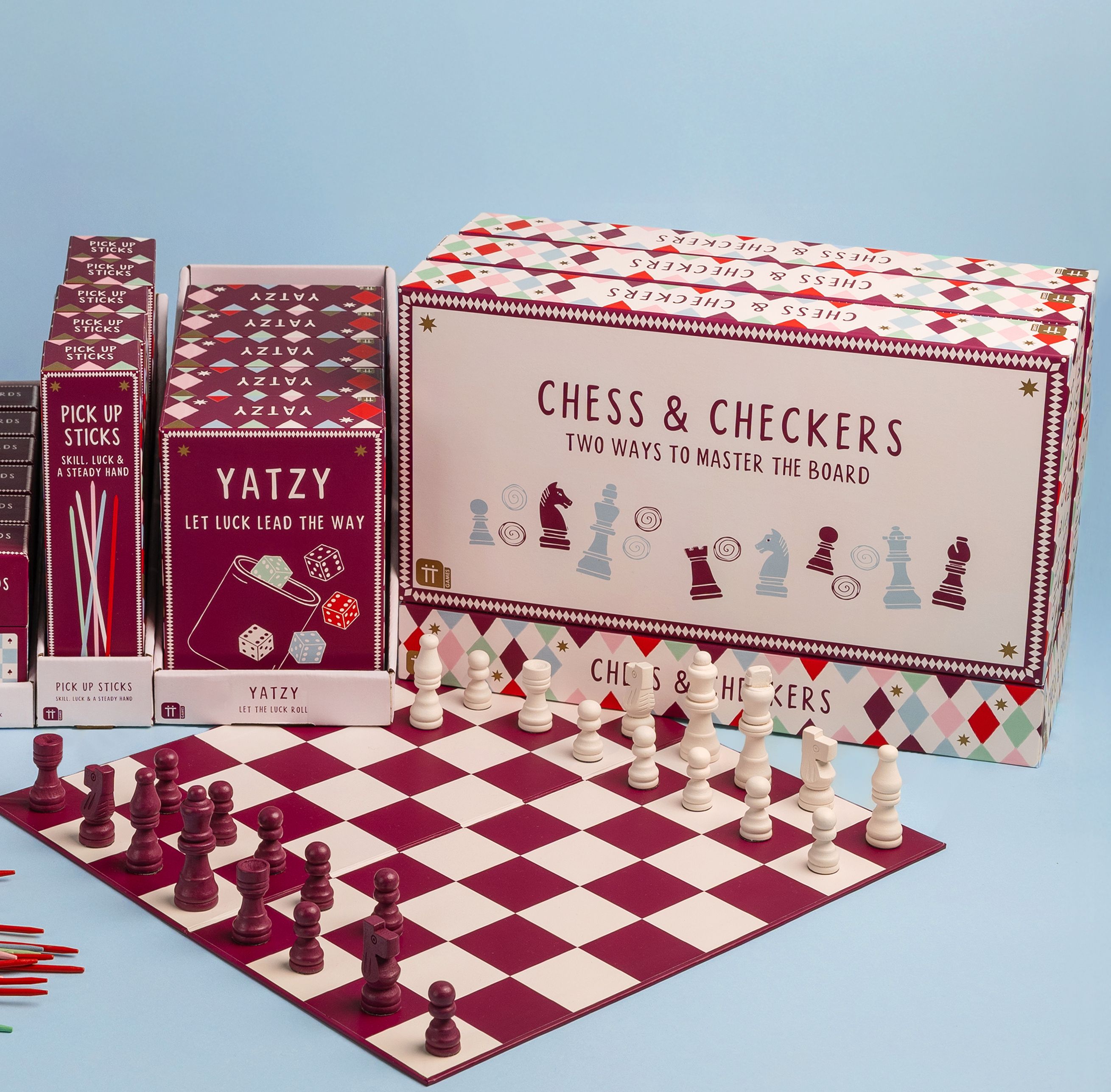 Chess & Checkers Set 