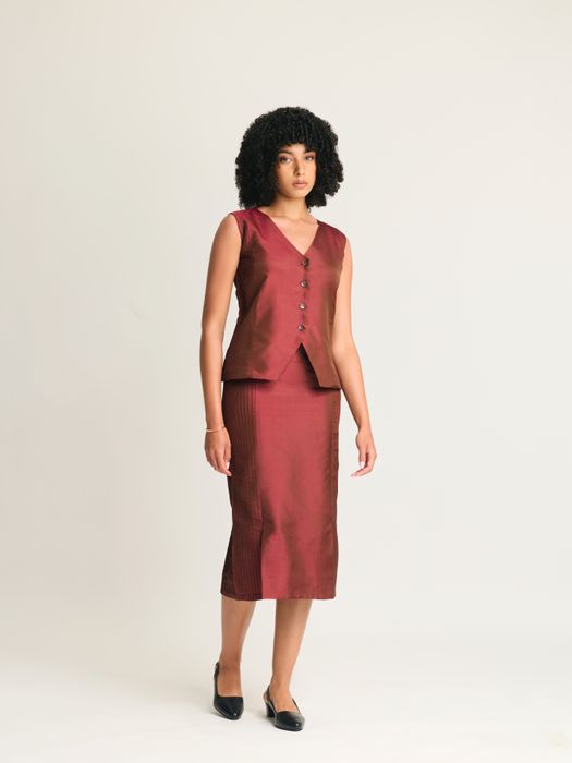 Mulberry Silk Vest