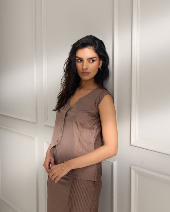 Mulberry Silk Vest