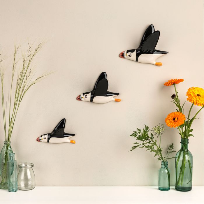Flying Puffin Trio 
