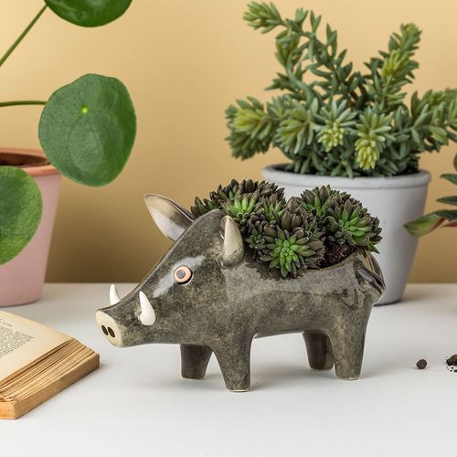 Wild Boar Planter 