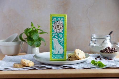 Truly Handmade Chocolate & Mint Shortbread 