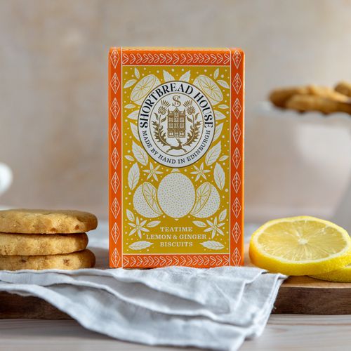 Teatime Lemon & Ginger Biscuits 