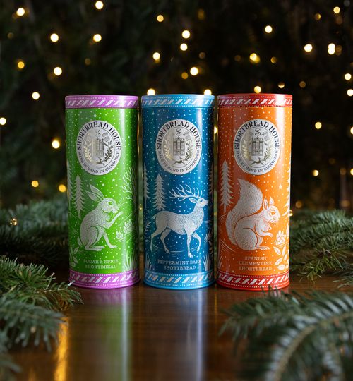 Christmas Shortbread Tins