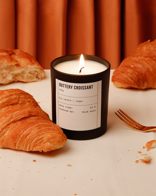 Wick Guru’s 5-Star Bestselling Buttery Croissant Candle
