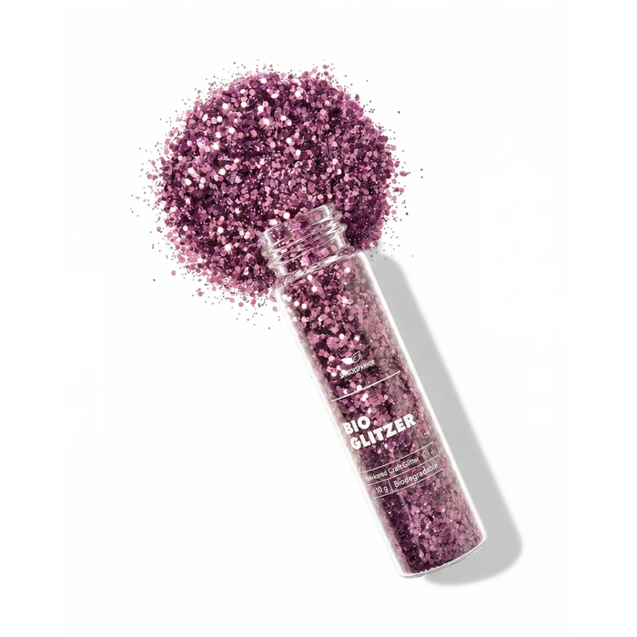 Craft BIOGLITZER 10 Gramm Crystal Rose