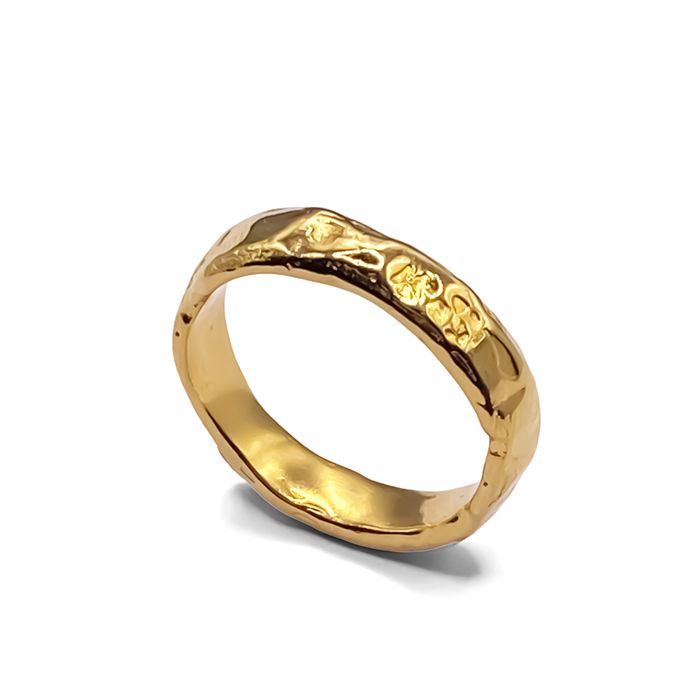 Darling Textured Band Ring