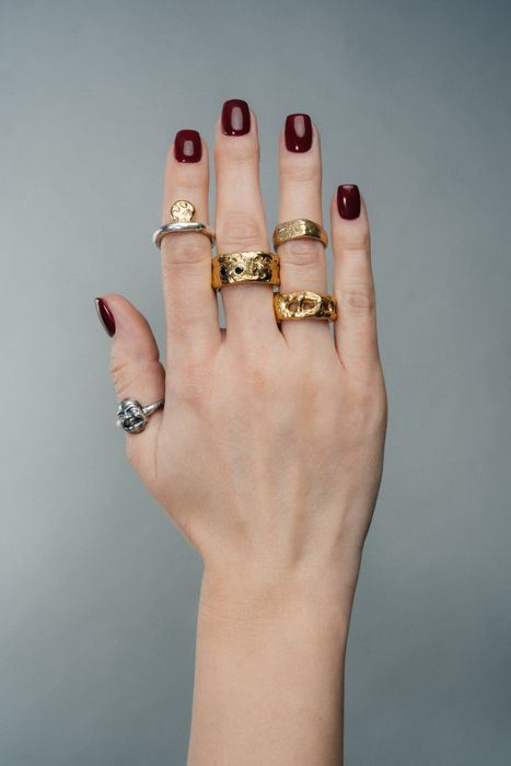 Grace Bow Gem Ring