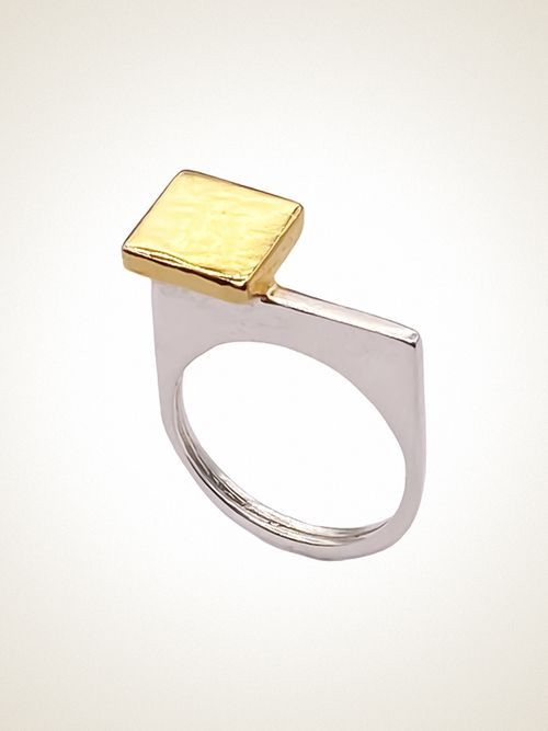 Square Top Signet Ring