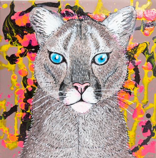 Greetings Card: Puma