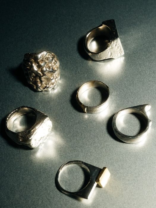 Wonky Nut Ring - Textured