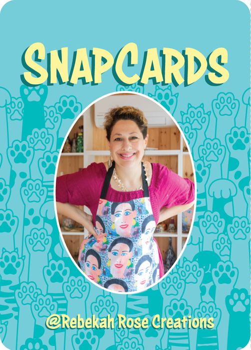 Snap-Cat Game: Illustrated Cat Lover Gift