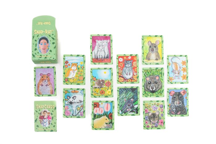 Snap-Rat Game: illustrated Rat Lover Gift