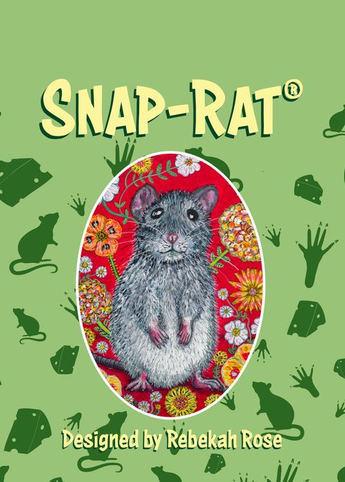 Snap-Rat Game: illustrated Rat Lover Gift