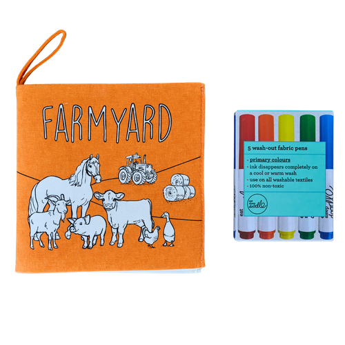 NEW: farmyard colour in book