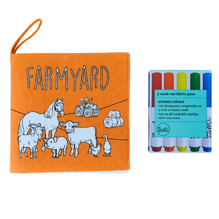 NEW: farmyard colour in book