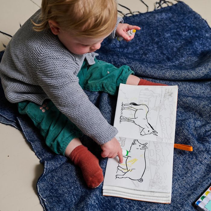 NEW: farmyard colour in book
