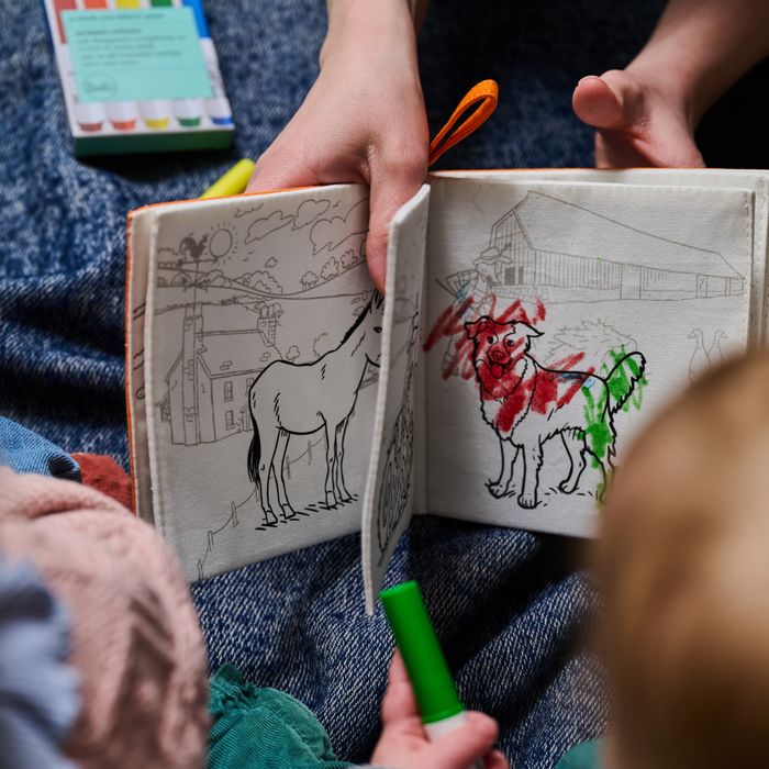NEW: farmyard colour in book