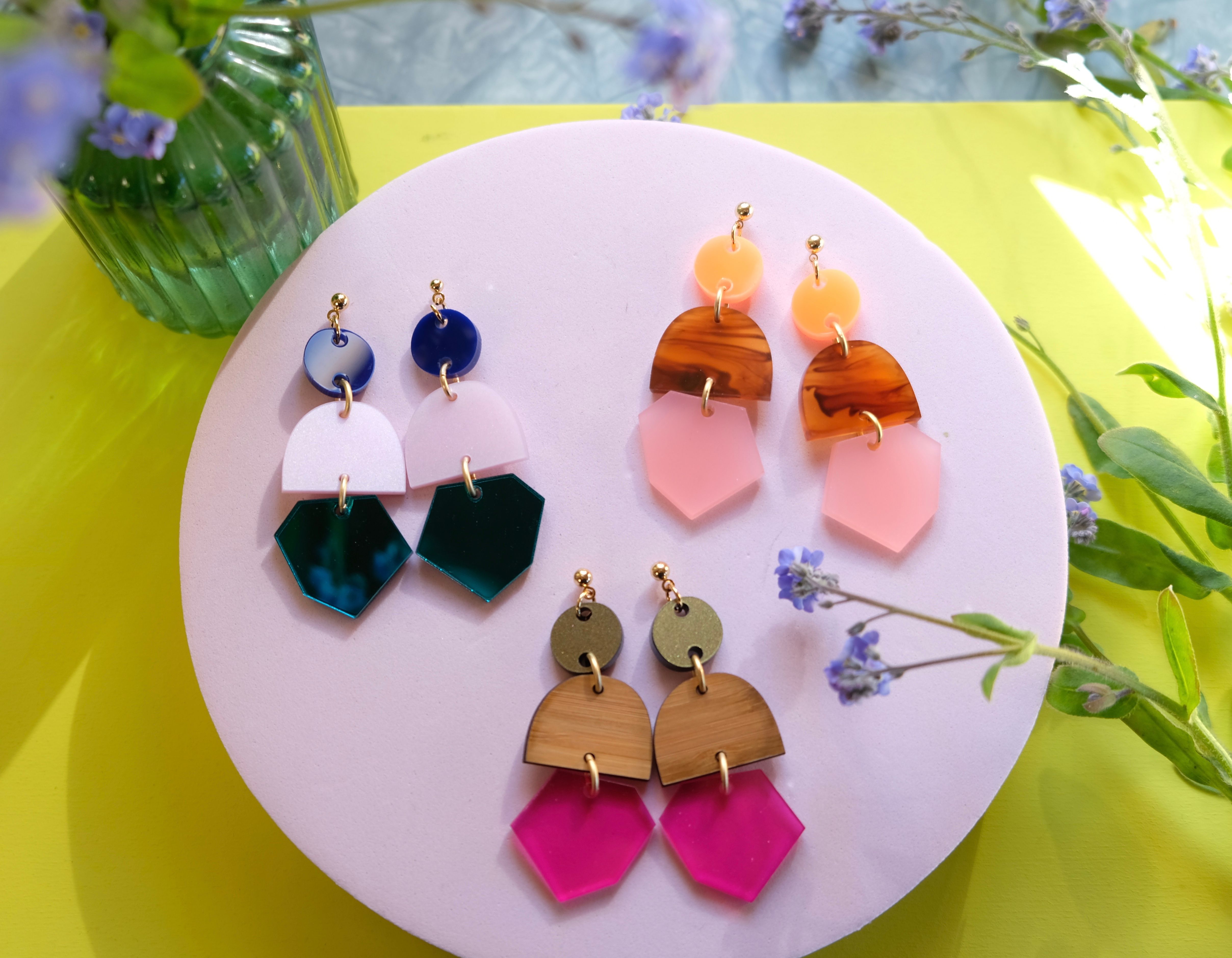 Ana Matronic Dangly earrings