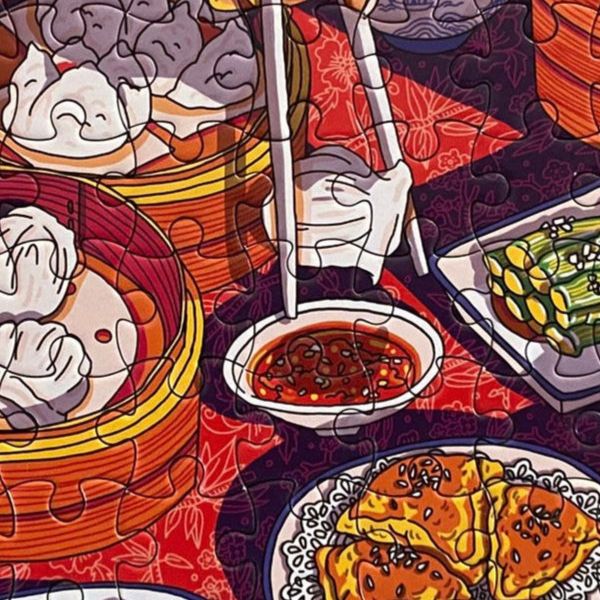 Dim Sum Delights 100 piece puzzle